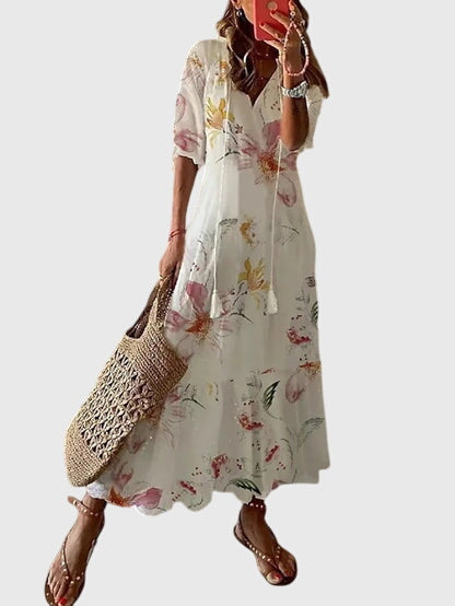 Amalia™ | Boho Vintage Summer Dress
