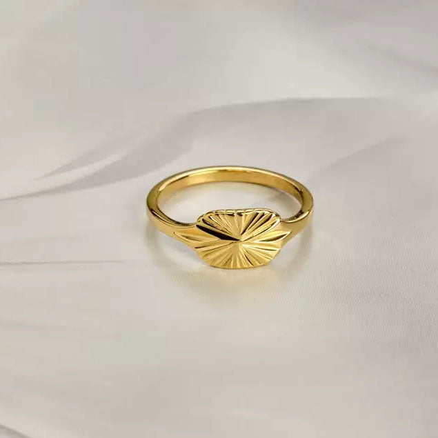 Aurizette | Sunray Ring 18K Gold